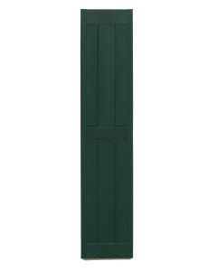 7" Wide - Exterior Vinyl Framed Board-n-Batten Shutters - Closed Weave