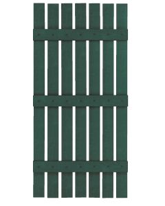 28.625" Wide - Exterior Vinyl Board-n-Batten Shutters - Open Weave