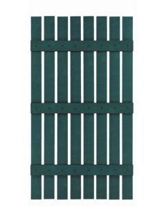 33" Wide - Exterior Vinyl Board-n-Batten Shutters - Open Weave