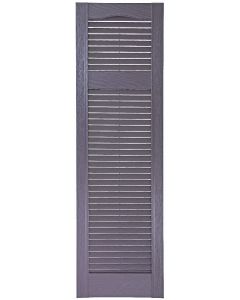 14.5" Wide - Exterior Vinyl Louver Shutters