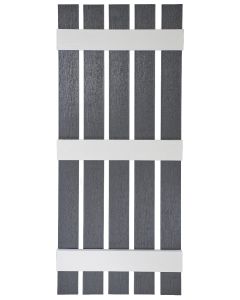 20" Wide - Exterior Vinyl Board-n-Batten Shutters - Open Weave