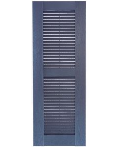 17.75" Wide - Exterior Vinyl Louver Shutters
