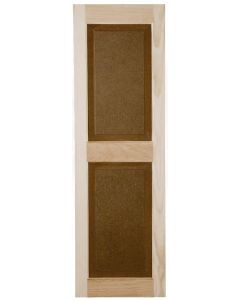 Exterior Wood Raised Panel Shutters